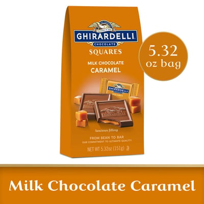 Ghirardelli Milk Chocolate Caramel Squares 5.32 oz