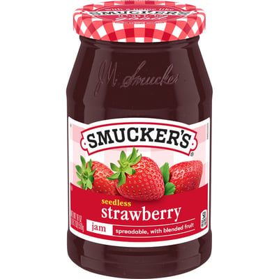 Smucker’s Seedless Strawberry Jam 18 oz