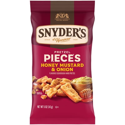 Snyder's of Hanover Honey Mustard & Onion Pretzel Pieces 5 oz