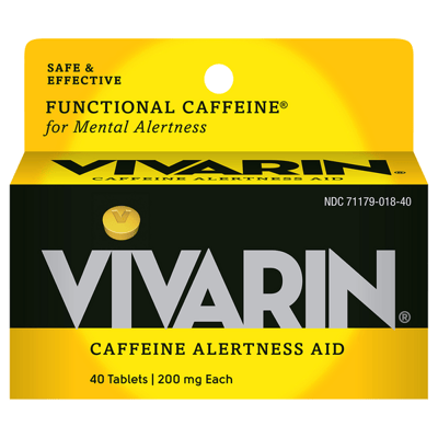 Vivarin Caffeine Alertness Aid Tablets 60 Count