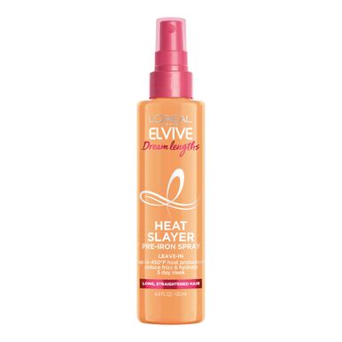 L'Oreal Paris Elvive Dream Lengths Heat Slayer Pre-Iron Spray Leave-In - 4.4oz