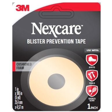Nexcare Blister Prevention Tape 731-BPT, 1 In X 180 In (25.4mm X 4.57m)