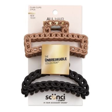 SCUNCI UNBRK 1CT CHAIN CLAW CLIP