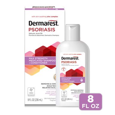 Dermarest Psoriasis Medicated Shampoo Plus Conditioner -- 8 Fl Oz