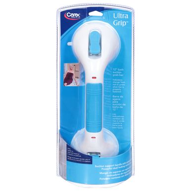 Carex Ultra Grip 12\" Bath Suction Grab Bar