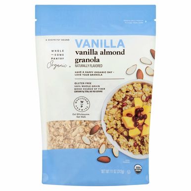 Wholesome Pantry Organic Vanilla Almond Granola 11 oz