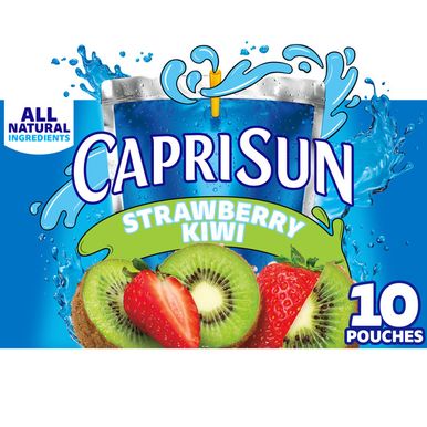 Capri Sun Juice Drink Blend Pouches, Strawberry Kiwi, 6 Fl Oz