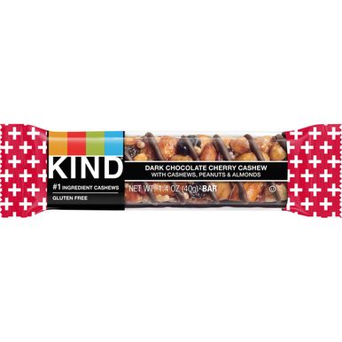 Kind Fruit & Nut Bar Plus, Dark Chocolate Cherry Cashew + Antioxidants