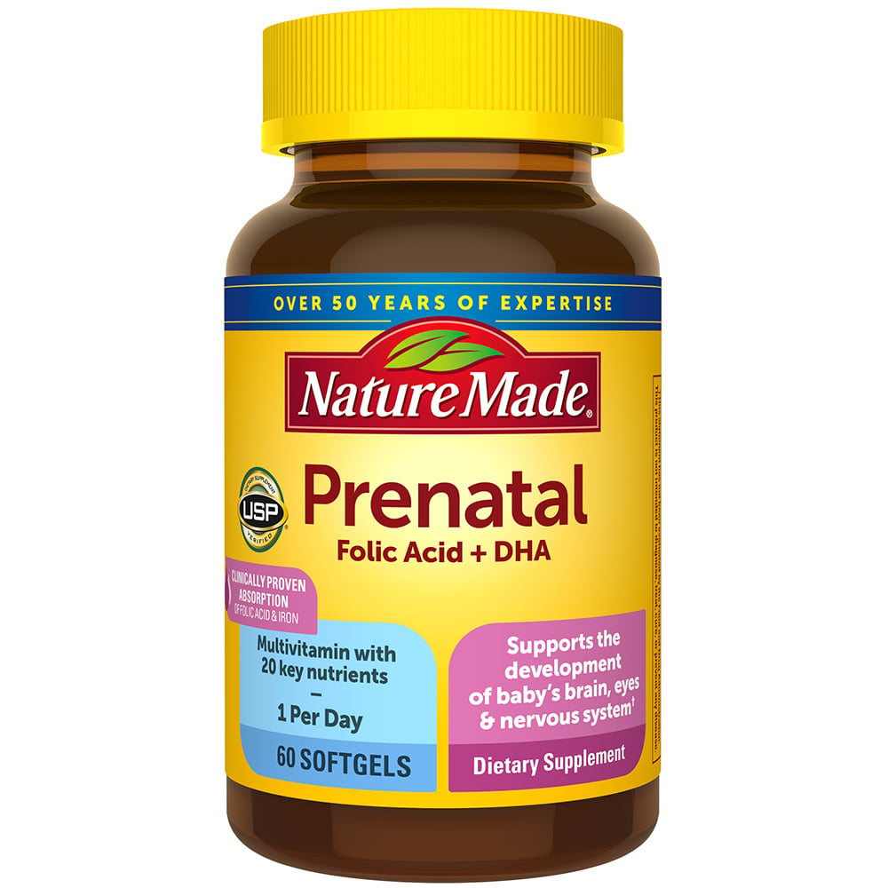 Nature Made Prenatal, Orange Scent, Softgels