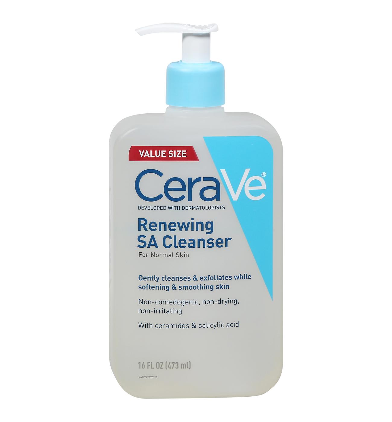 CeraVe Renewing SA Cleanser Fragrance Free