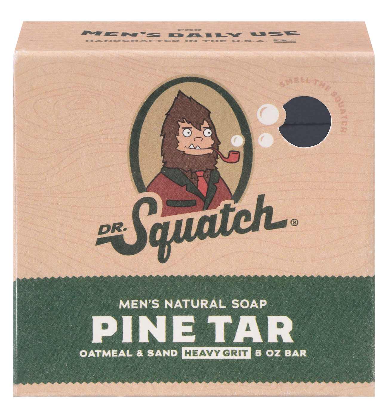 Dr. Squatch Men's All Natural Bar Soap - Pine Tar - 5oz