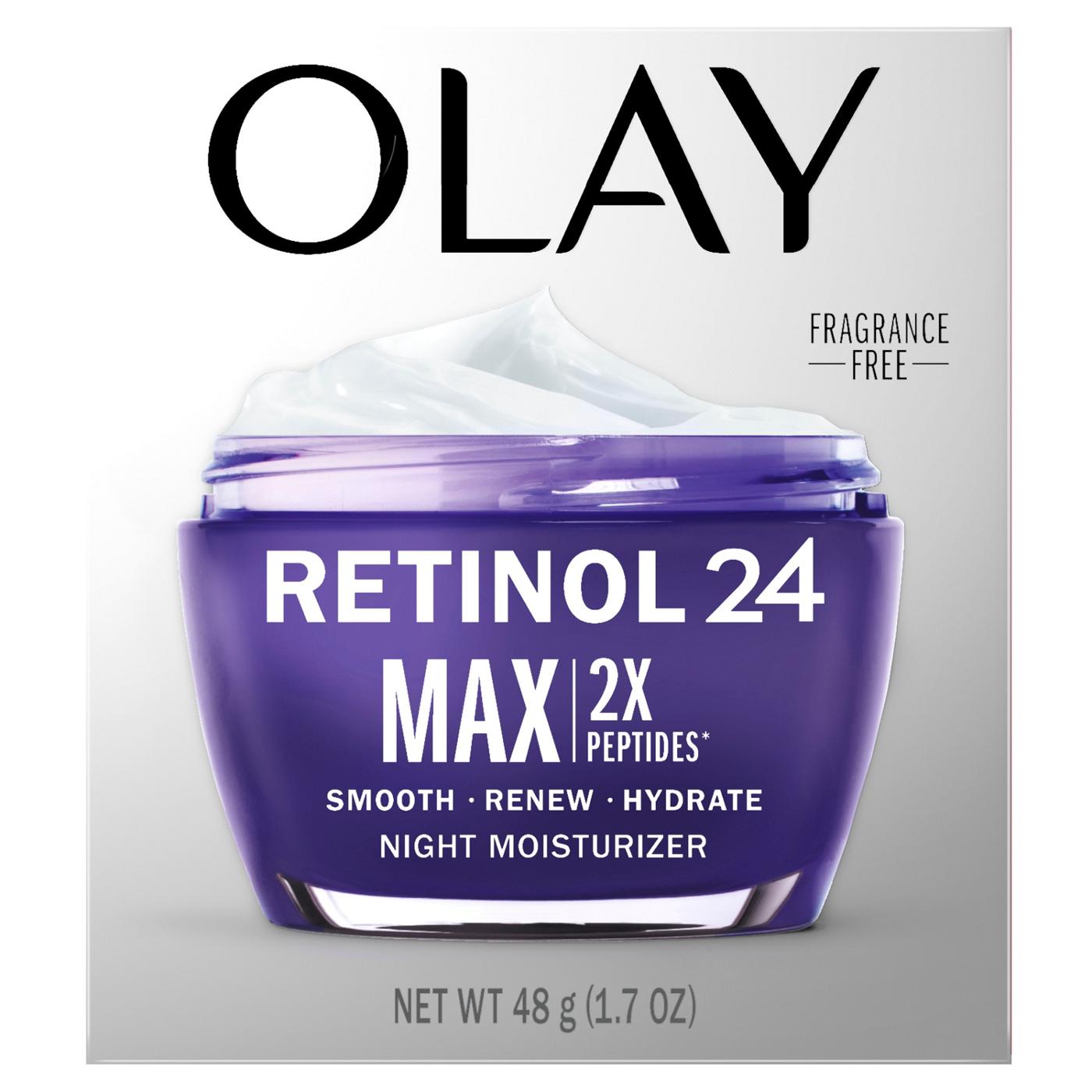 Olay Regenerist Retinol 24 MAX Night Face Moisturizer - 1.7 Oz