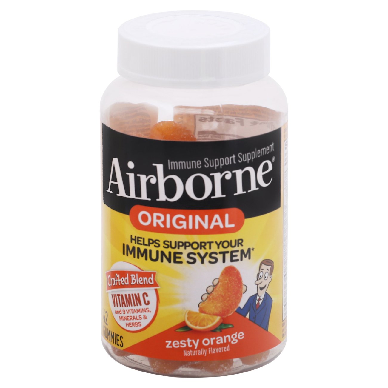 Airborne Zesty Orange Immune Support Supplement
