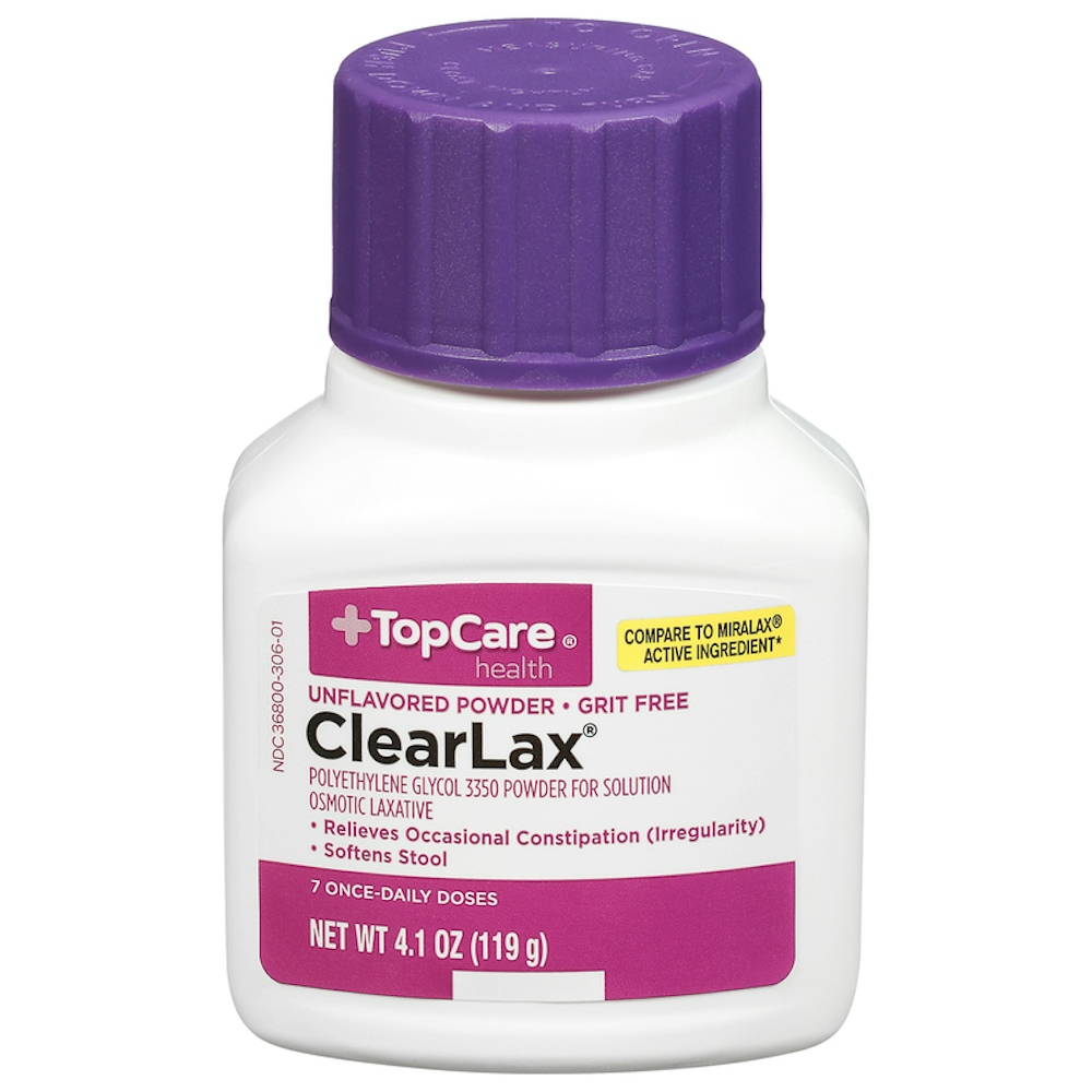TopCare ClearLax Osmotic Laxative Powder 4.1 oz