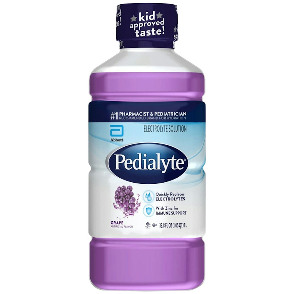 Pedialyte Electrolyte Solution Grape 33.8Oz