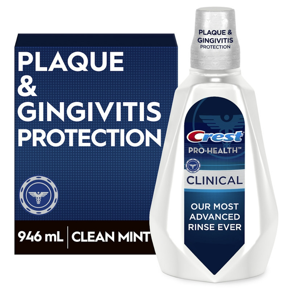 Crest Pro Health Clinical Deep Clean Mint Mouthwash - 32 Fl Oz