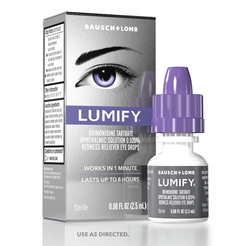 Lumify Eye Drops, Redness Reliever, Sterile 0.08 Fl Oz
