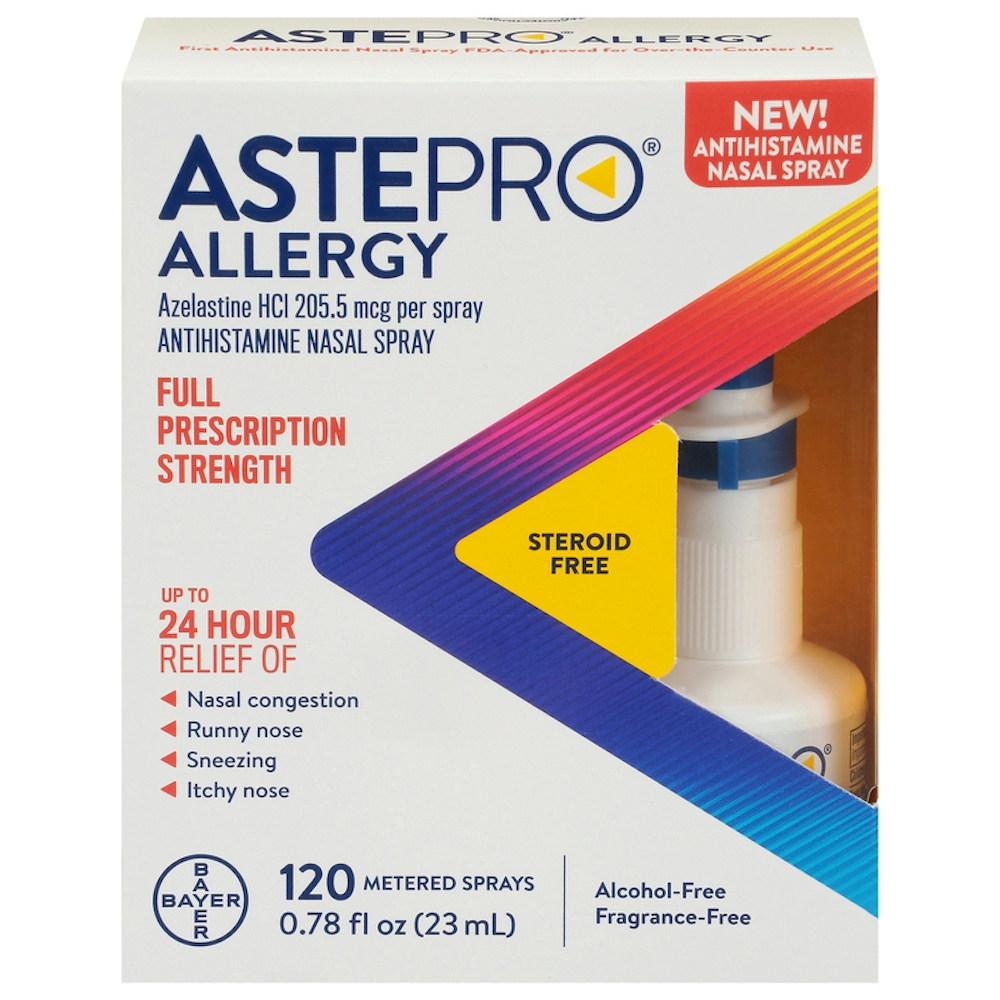 Astepro Nasal Spray, Antihistamine, Full Prescription Strength, Allergy 0.78 Fl Oz