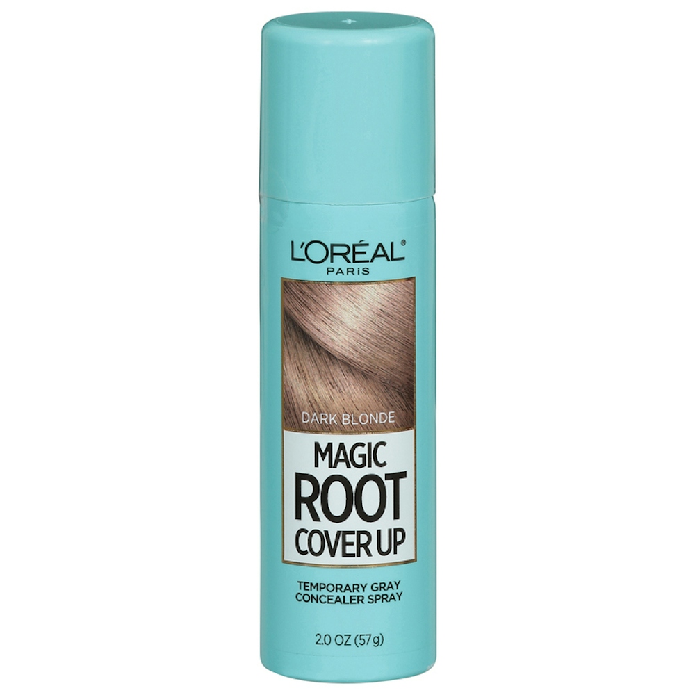 L'Oreal Paris Magic Root Cover Up Gray Concealer Spray, Dark Blonde