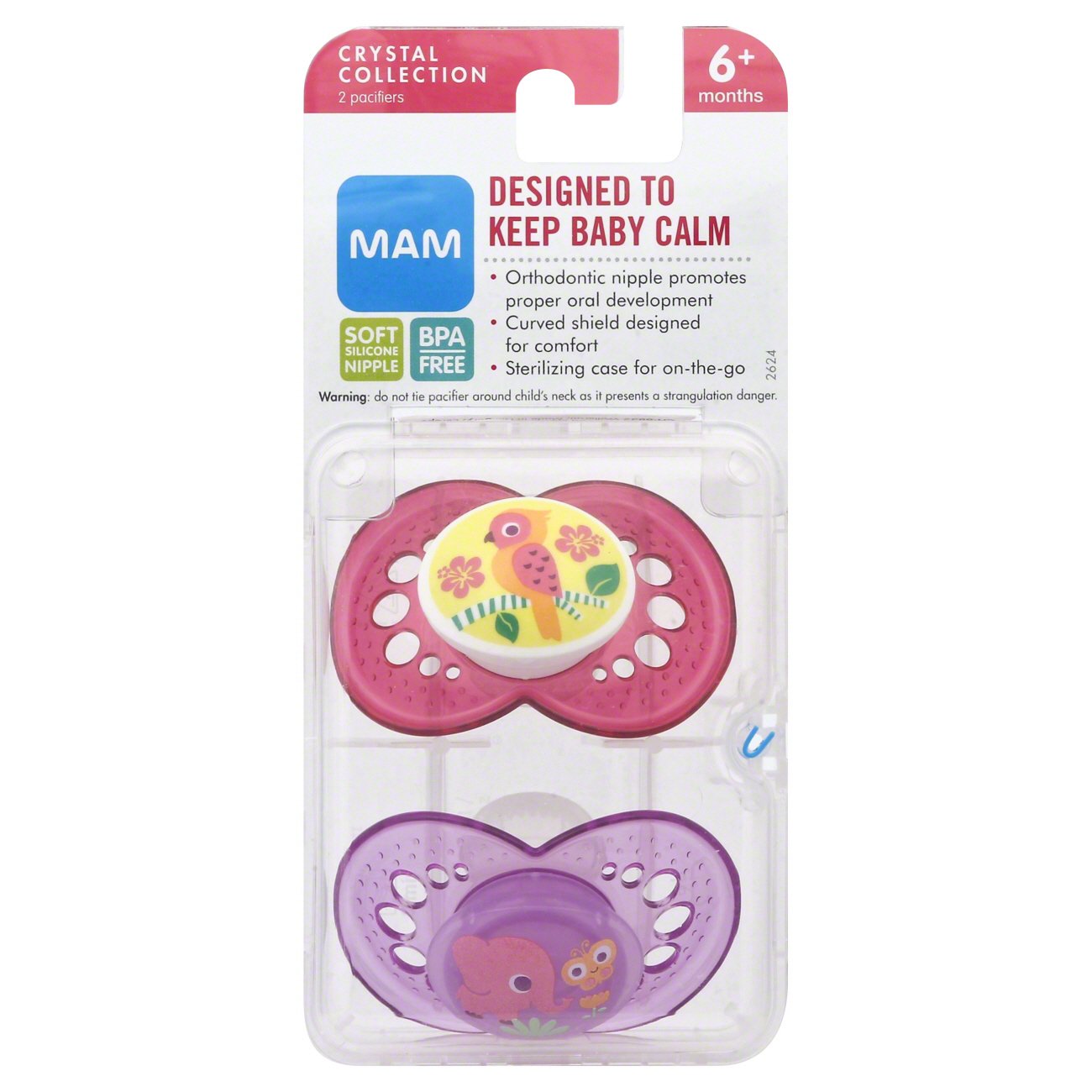 Mam Pacifiers, Original, Age 6-16 Months