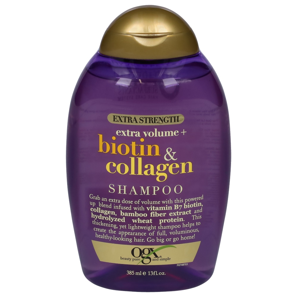 Ogx Shampoo Extra Strength Biotin & Collagen 385 Ml