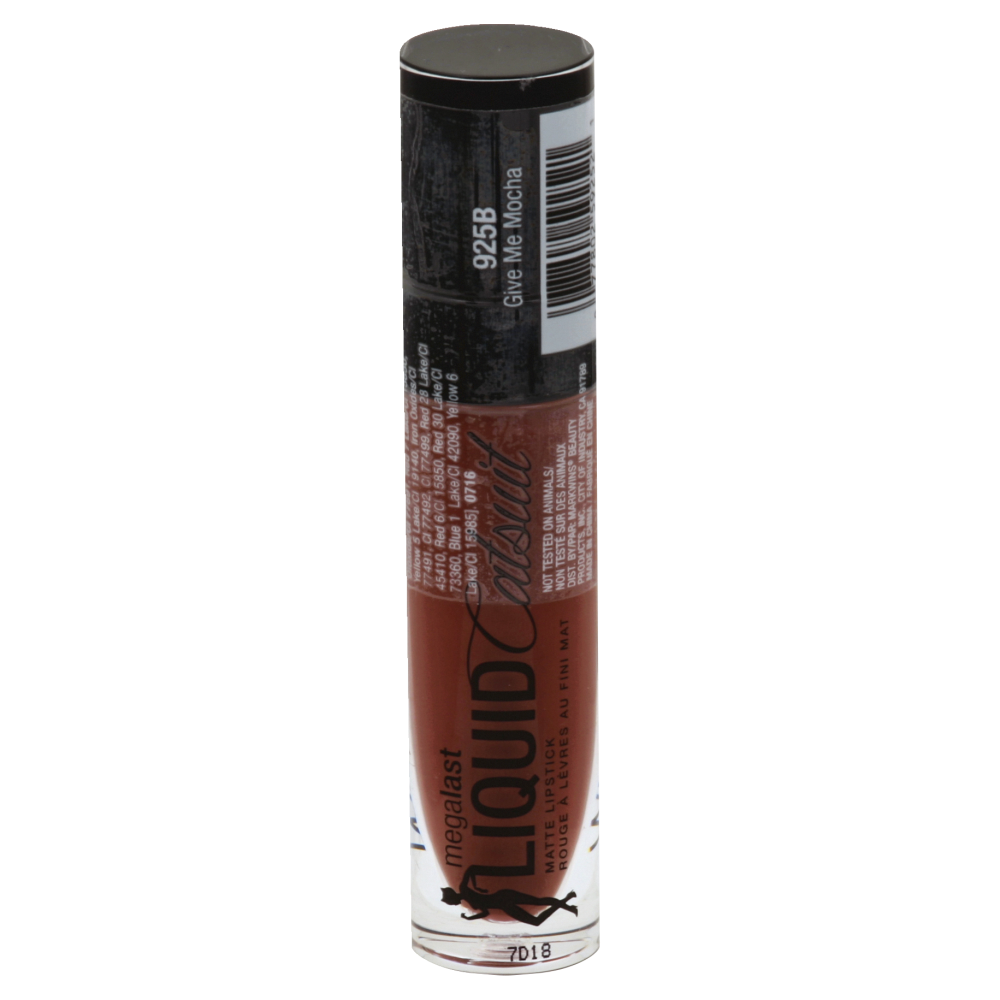 Wet 'n Wild Megalast Liquid Catsuit Matte Lipstick Give Me Mocha 6g