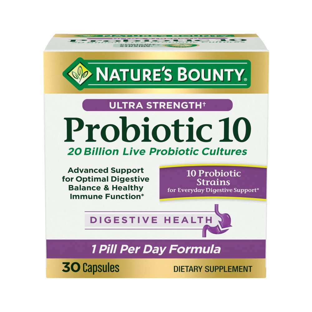 Nature's Bounty Ultra Strength Probiotic 10, Capsules