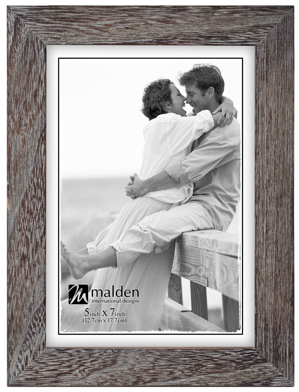 Malden 5 X 7 Wood/Glass Wall Mounted Frames Gray
