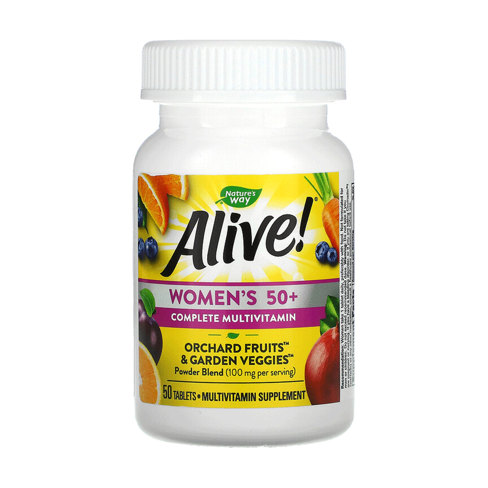 Nature's Way Alive! Women's 50+ Complete Daily Multivitamin Tablets