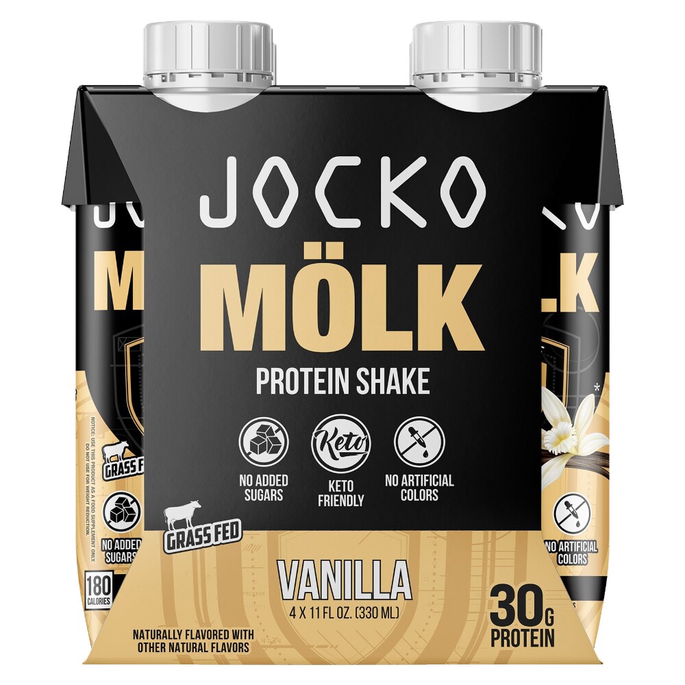 Jocko Vanilla Protein Shakes