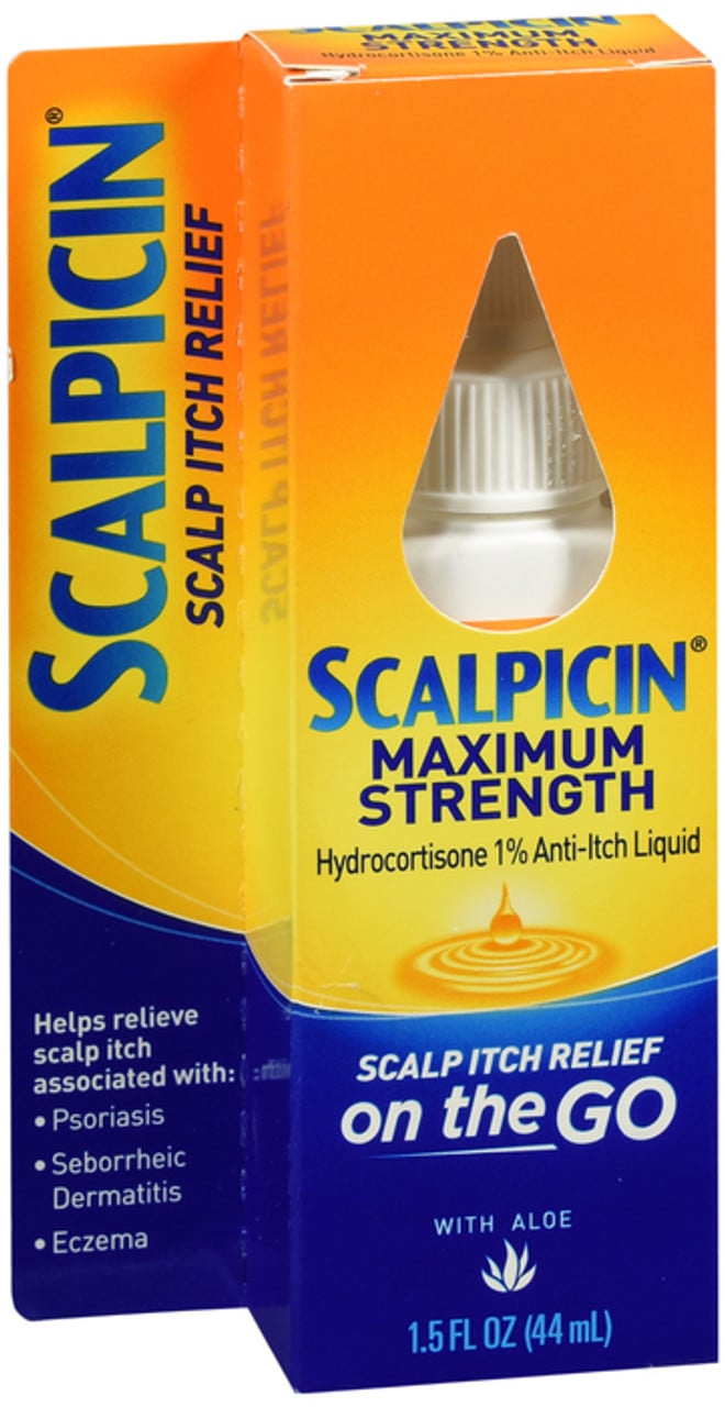 Scalpicin Scalp Itch Relief, With Aloe, Maximum Strength
