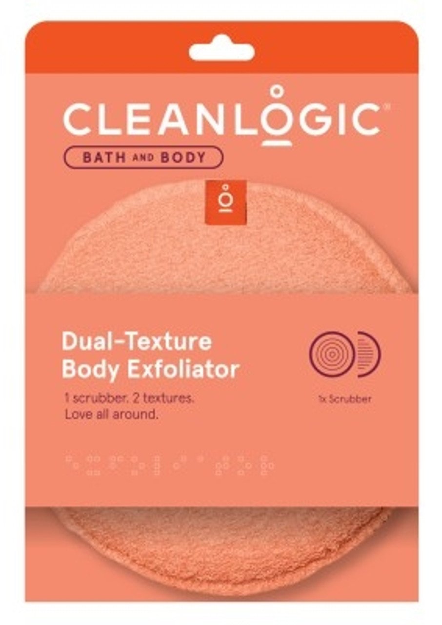 Cleanlogic Exfoliating Round Dual Texture Body Scrubber