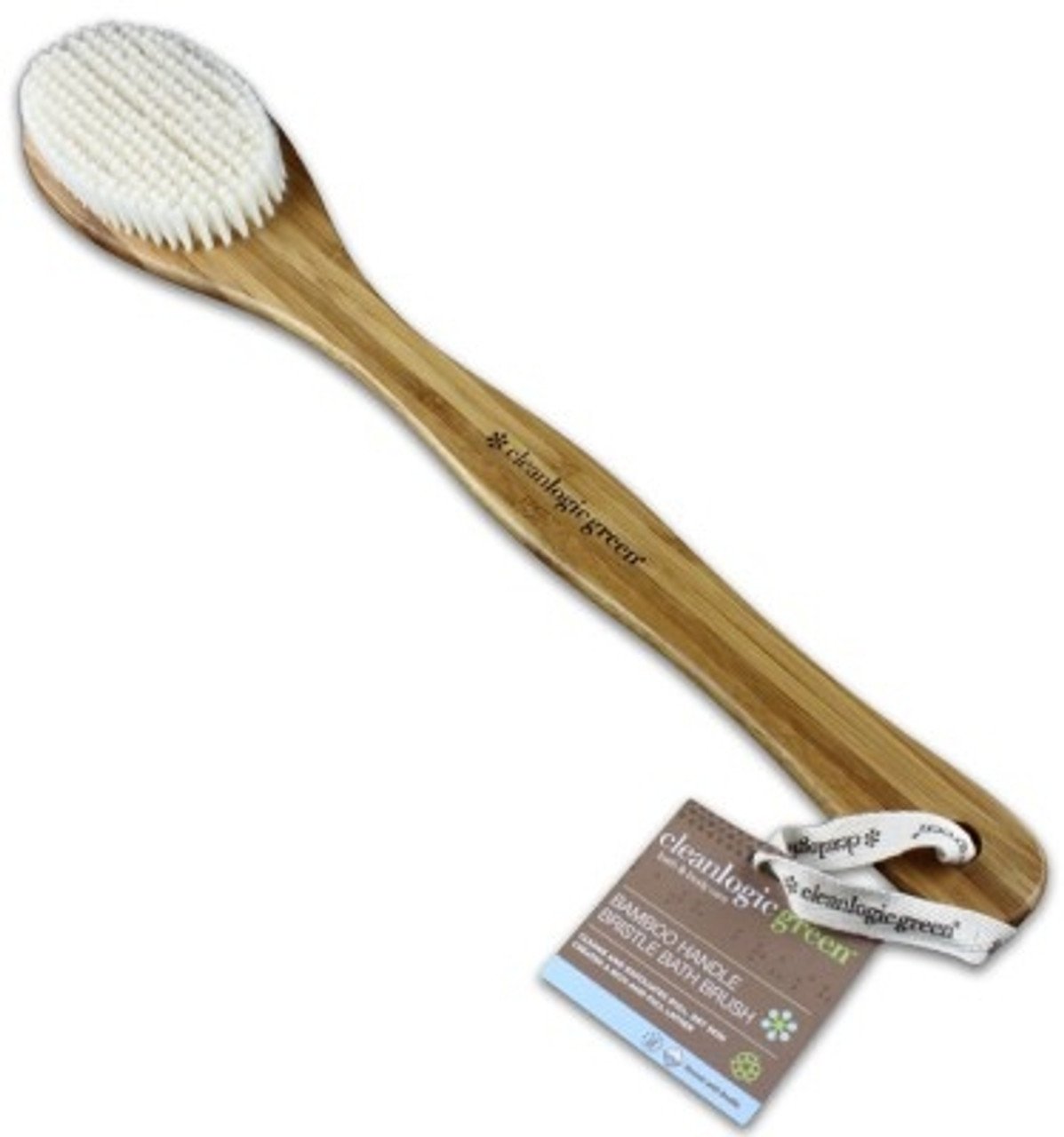 Cleanlogic Bamboo Bristle Bath Brush