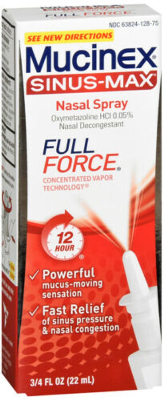 Mucinex Sinus Max Clear & Cool Nasal Spray 0.75 Fl Oz