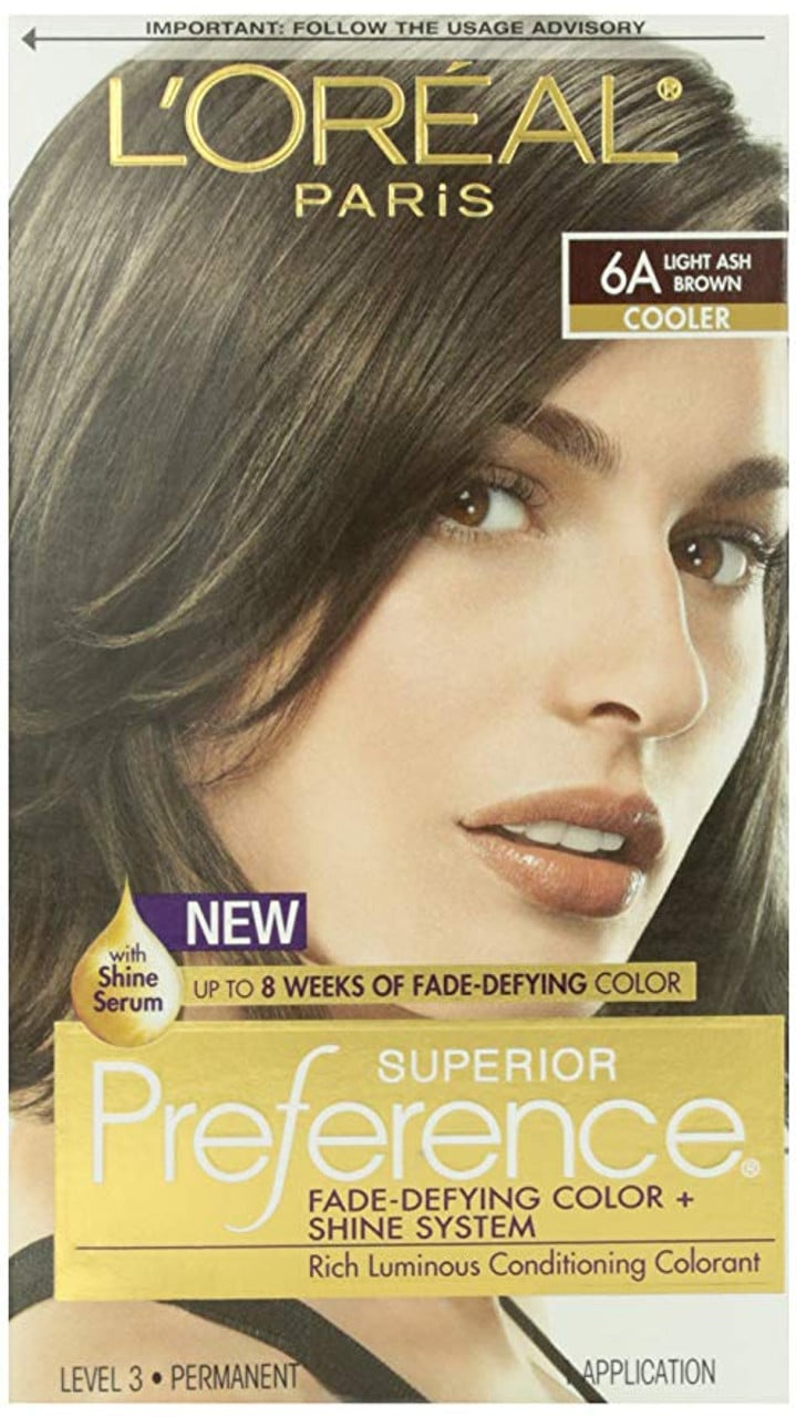 Superior Preference Colorant, Rich Luminous Conditioning, Light Ash Brown/Cooler 6 A