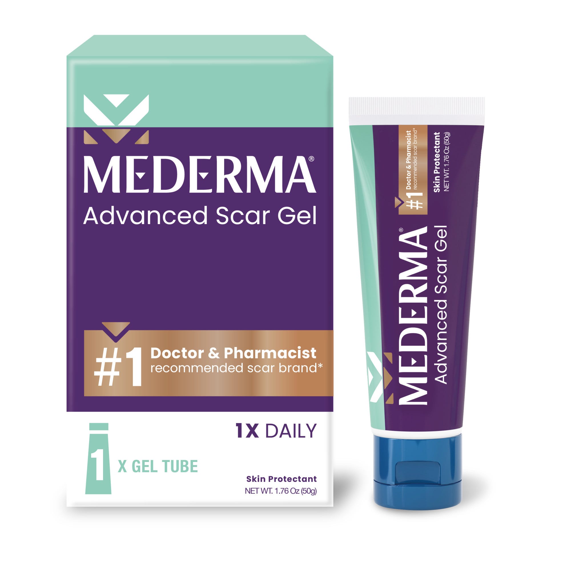 Mederma Advanced Scar Therapy Gel, Treats Old And New Scars