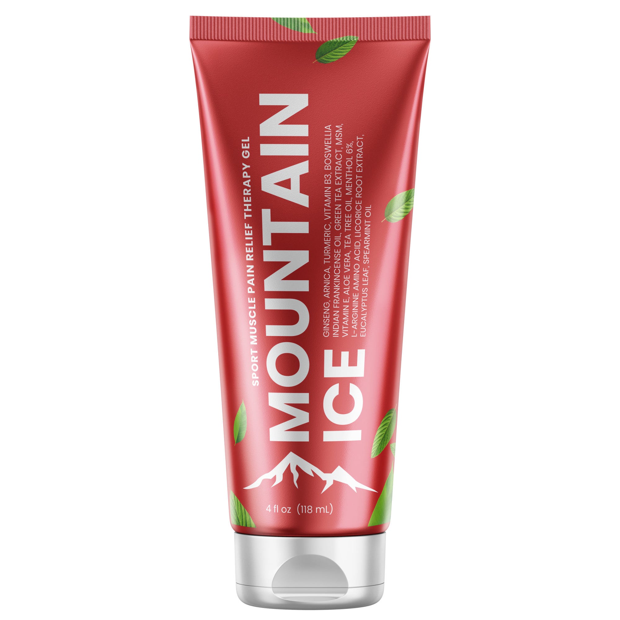 Mountain Ice Sports Recovery Muscle Therapy Pain Relief Gel - 4 Fl Oz