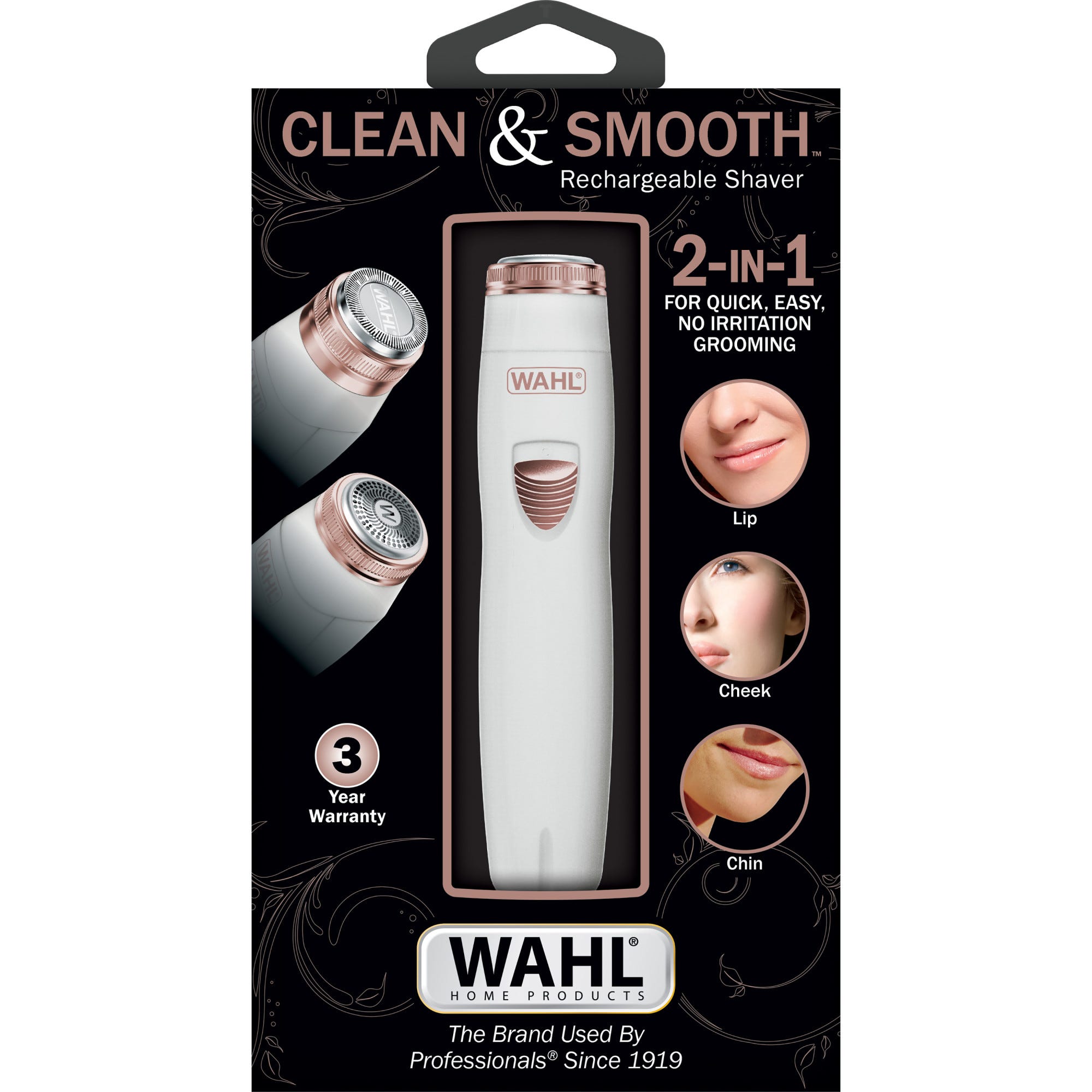 Wahl Clean & Smooth Rechargeable Ladies Shaver