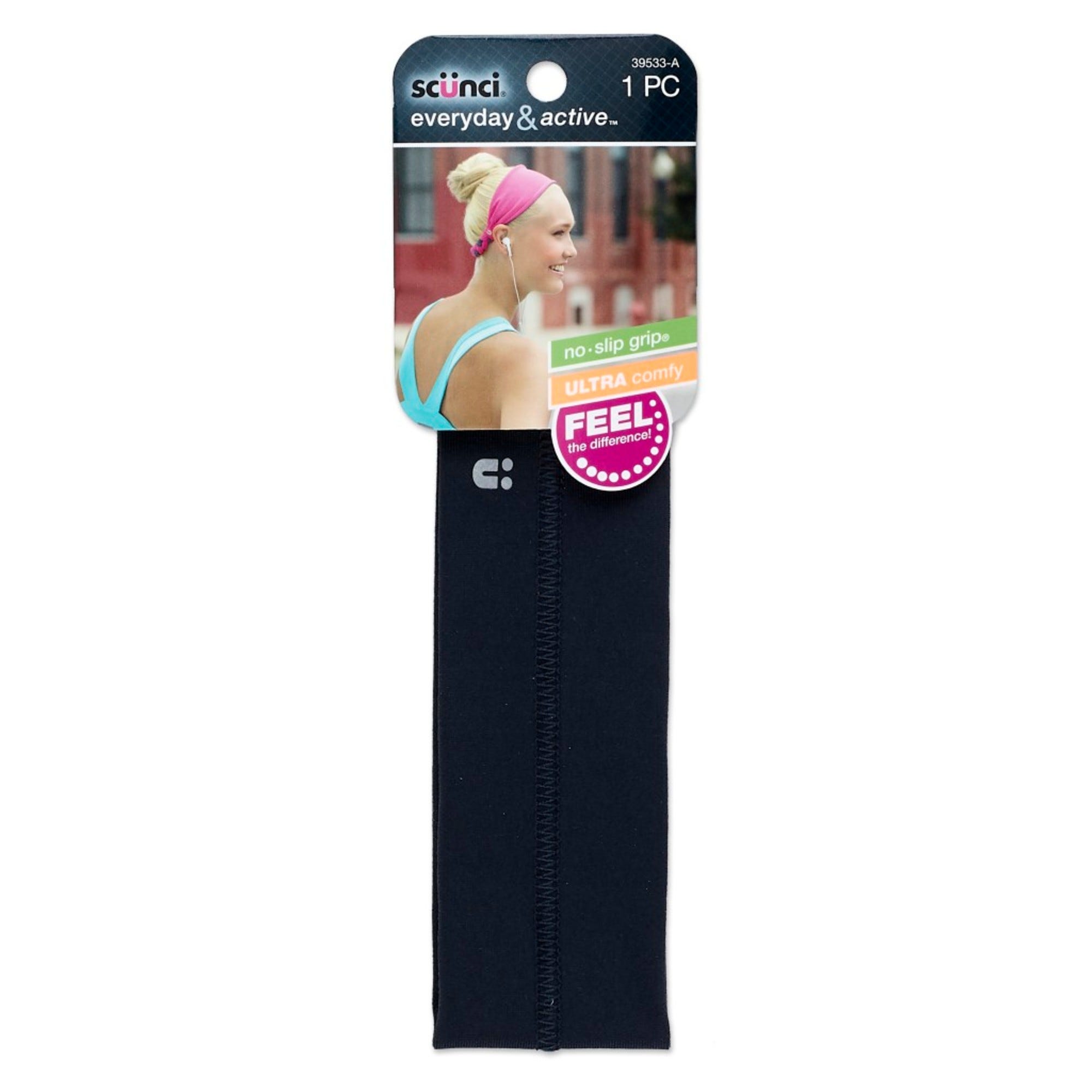 Scunci Everyday And Active No-Slip Grip Headband