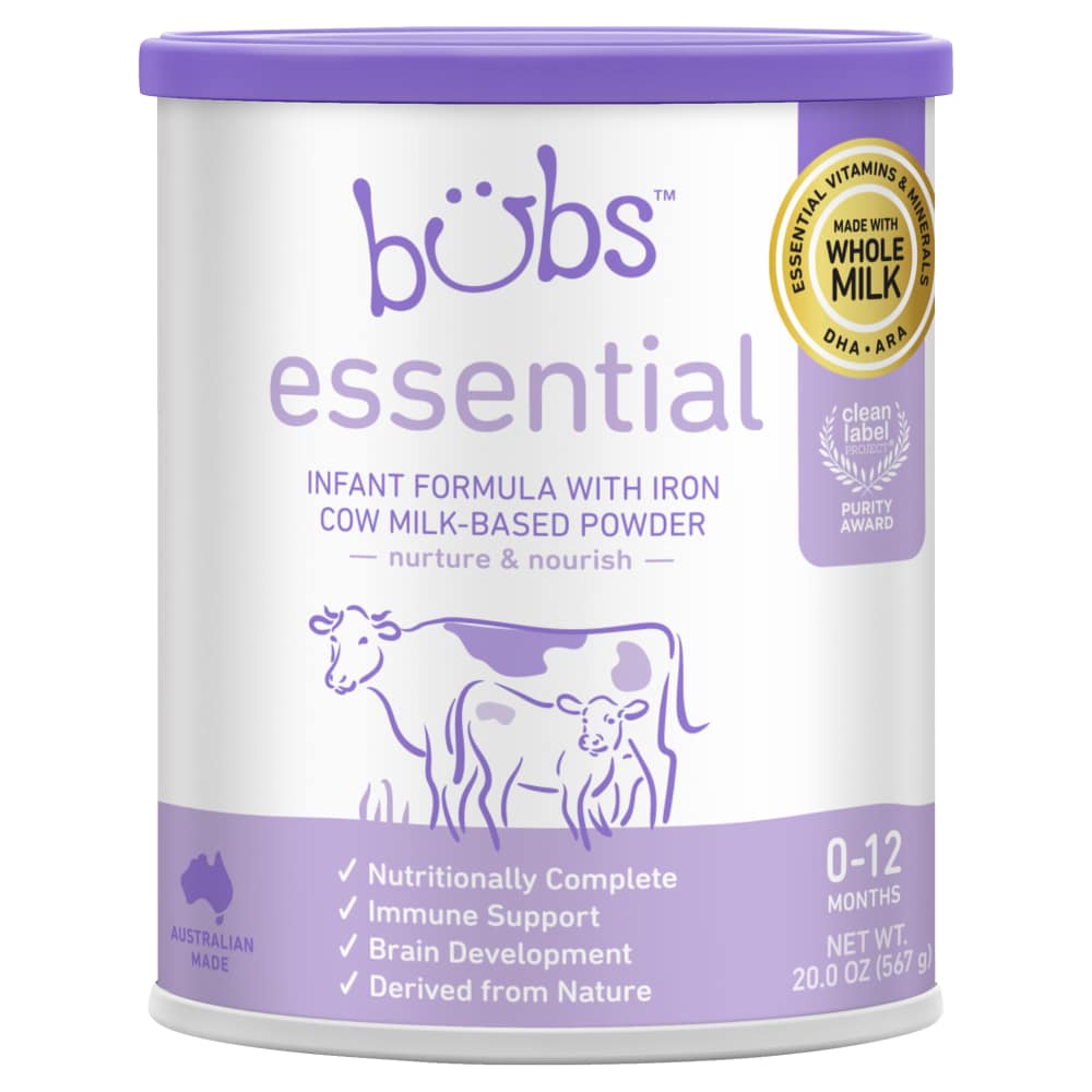 Bubs Essential Infant Formula With Iron Cow Milk-Based Powder