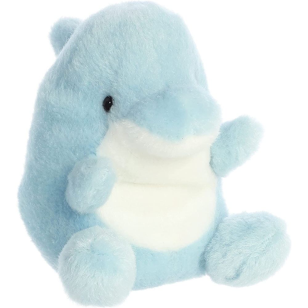 Aurora Clicks Dolphin Palm Pals Plush 5\"