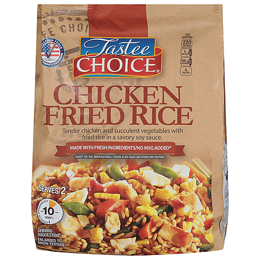 Tastee Choice Fried Rice, Chicken 22 Oz