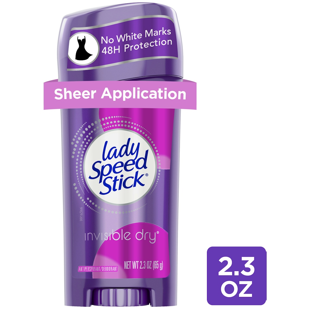 Lady Speed Stick Invisible Dry Antiperspirant/Deodorant, Shower Fresh