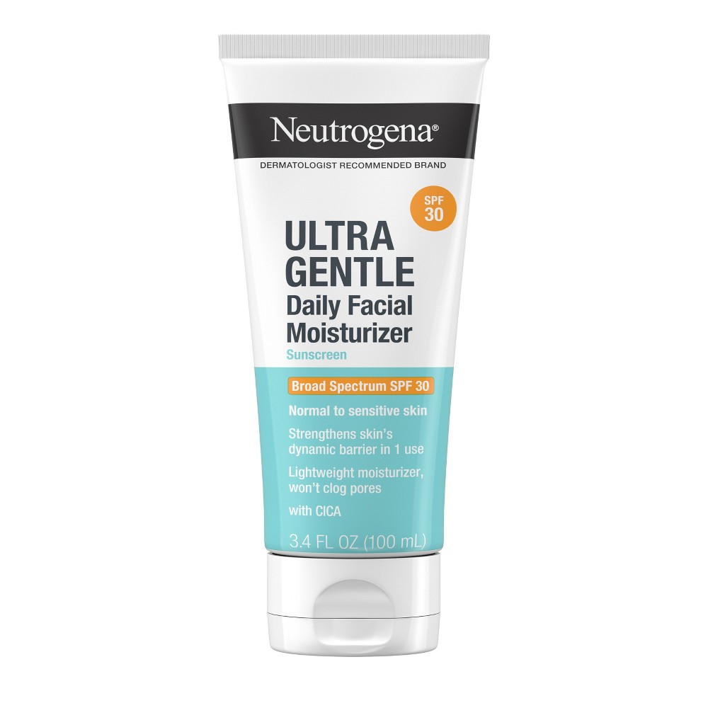 Neutrogena Ultra Gentle Daily Face Moisturizer With SPF 30 - 3.4 Fl Oz
