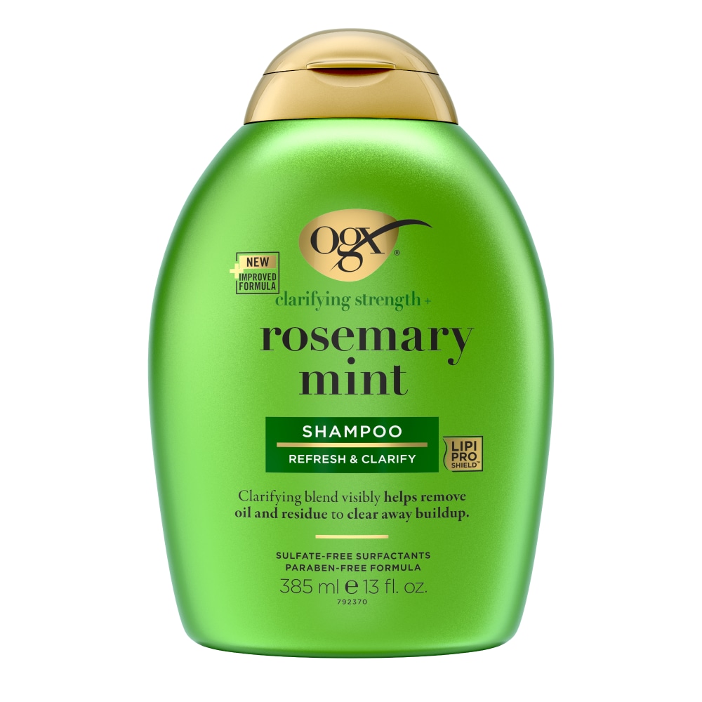 OGX Shampoo, Clarifying Strength +, Rosemary Mint 13 Fl Oz