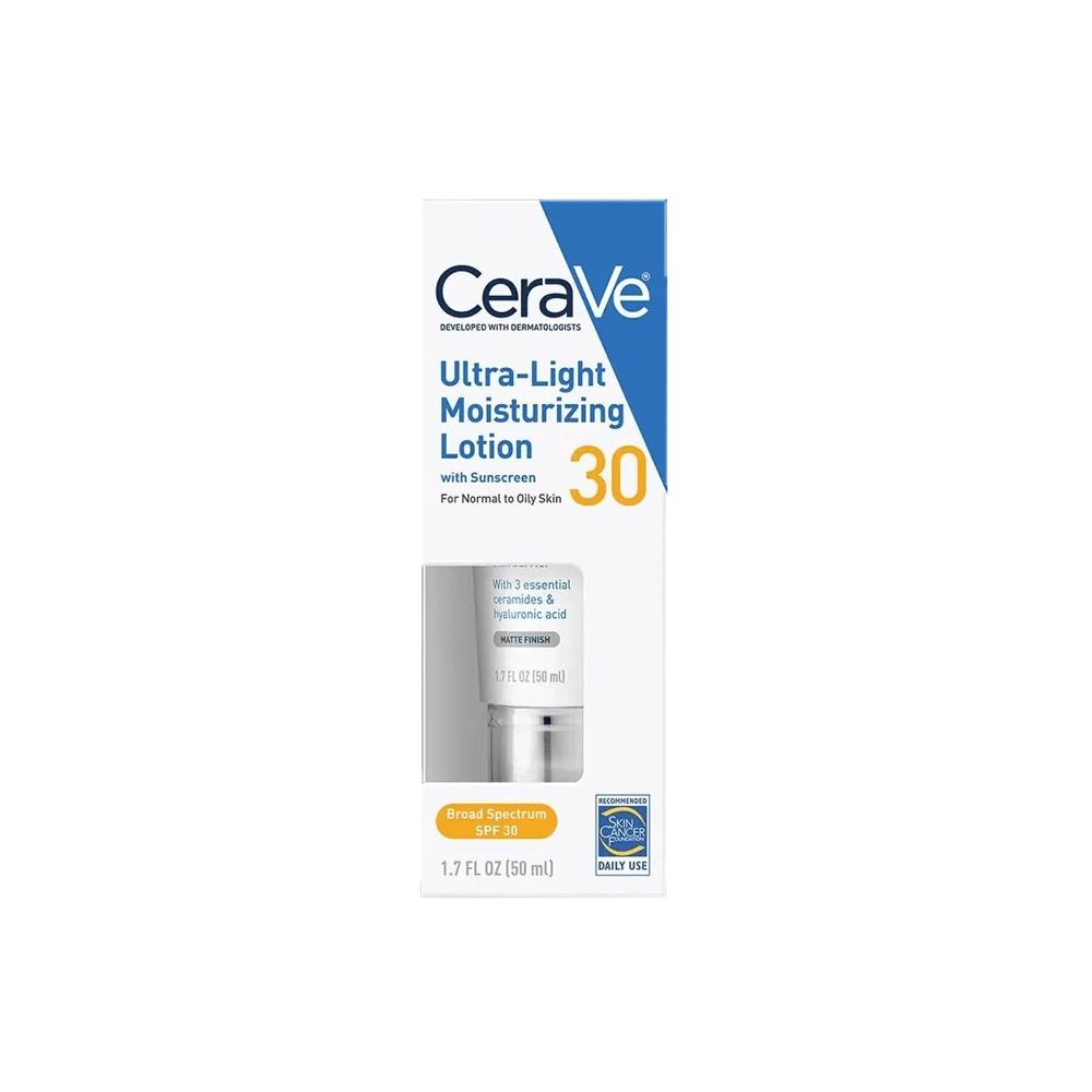 CeraVe Broad Spectrum Spf 30 Ultra Light Moisturizing Lotion With Sunscreen 1.7 Oz