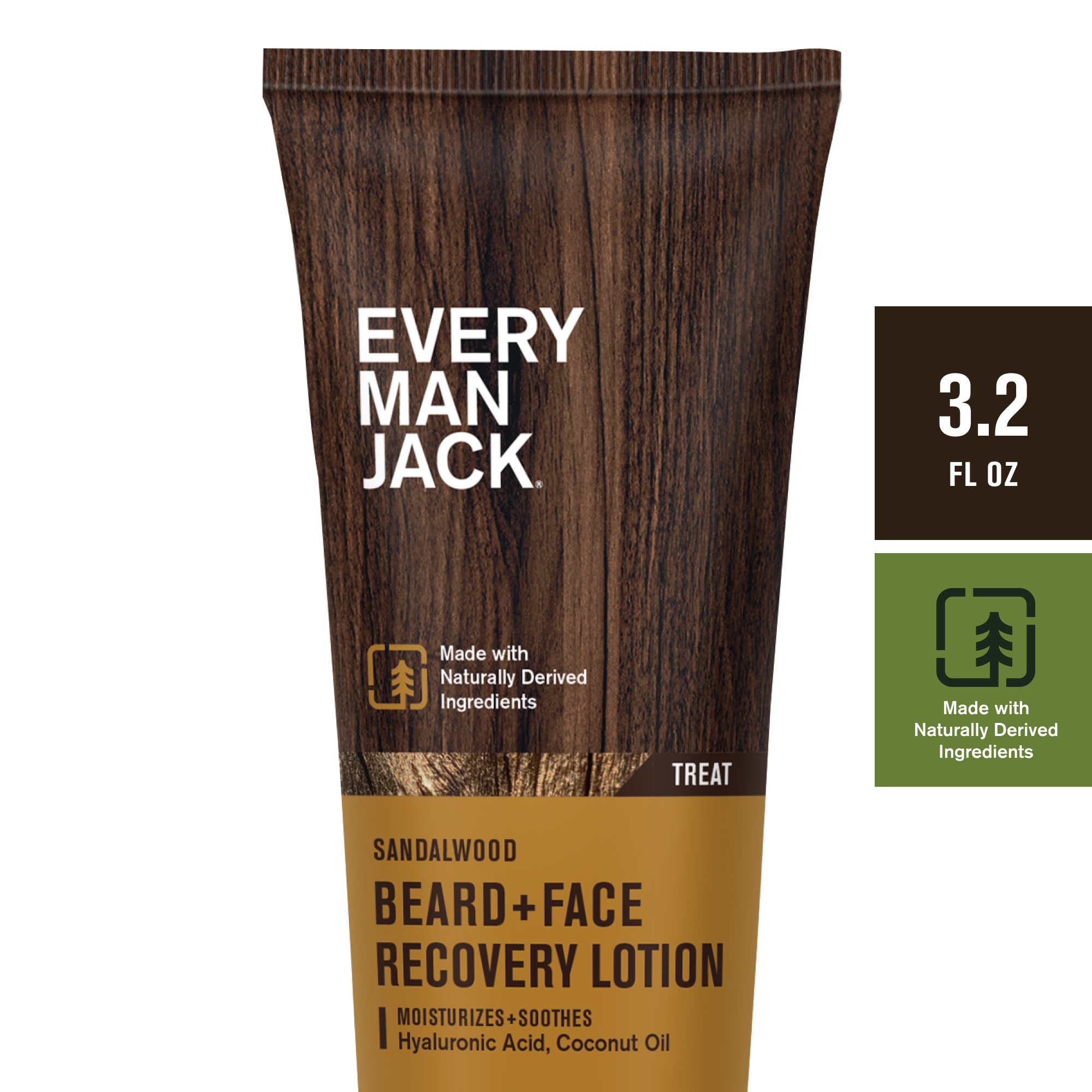 Every Man Jack Recovery Beard + Face Lotion Sandalwood