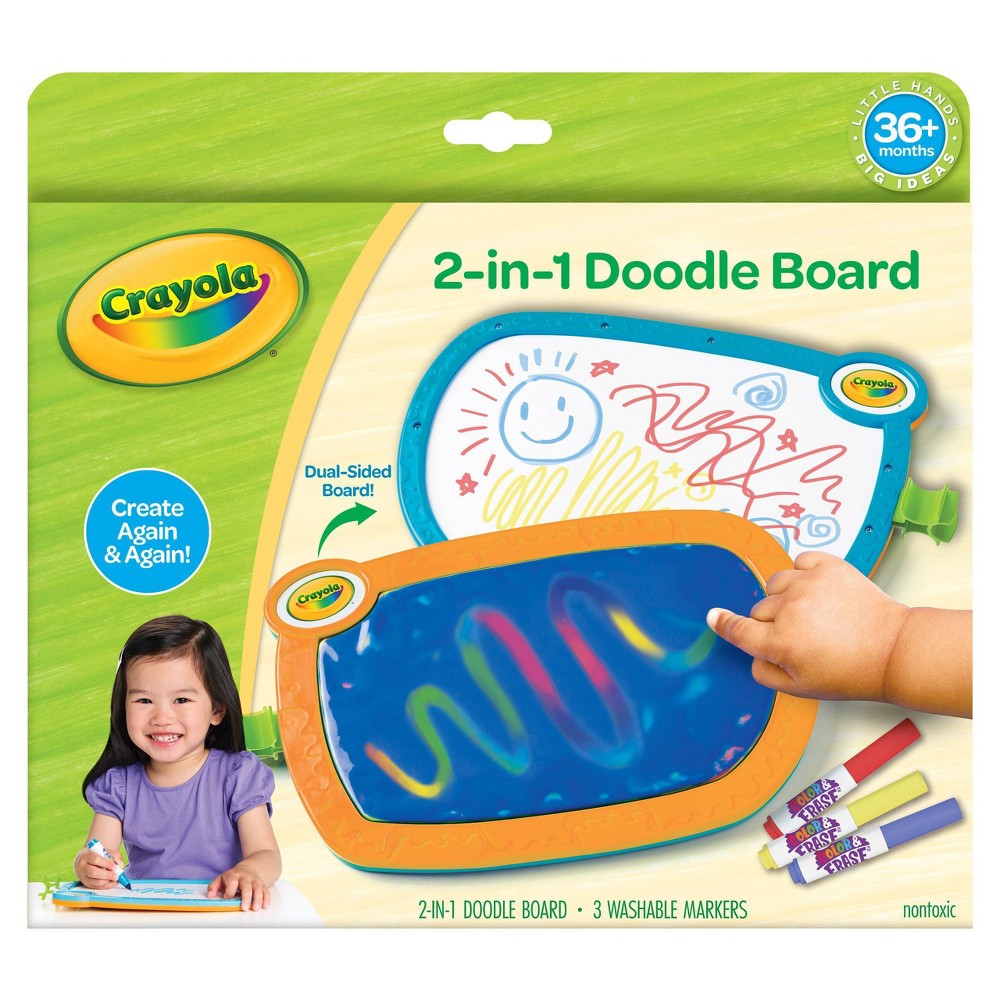 Crayola Young Kids Double Doodle Board