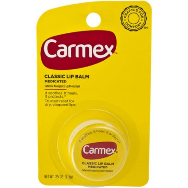 Carmex Original Classic Lip Balm Medicated, 0.25 Oz