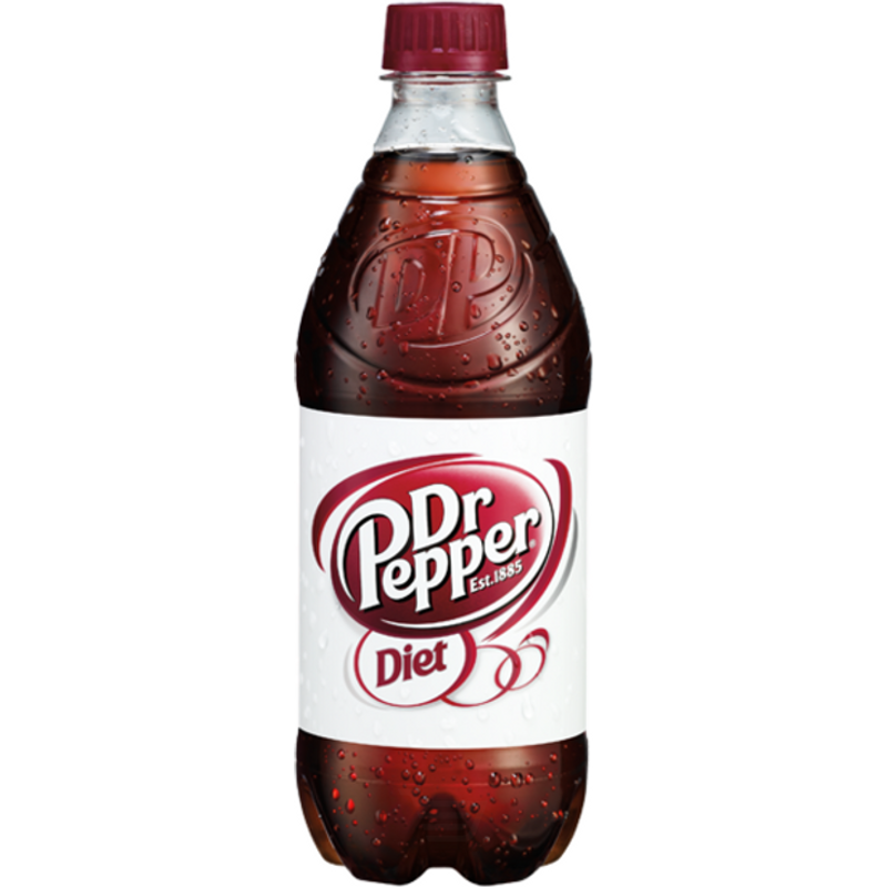 Dr Pepper Diet Soda - 20 Fl Oz Bottle